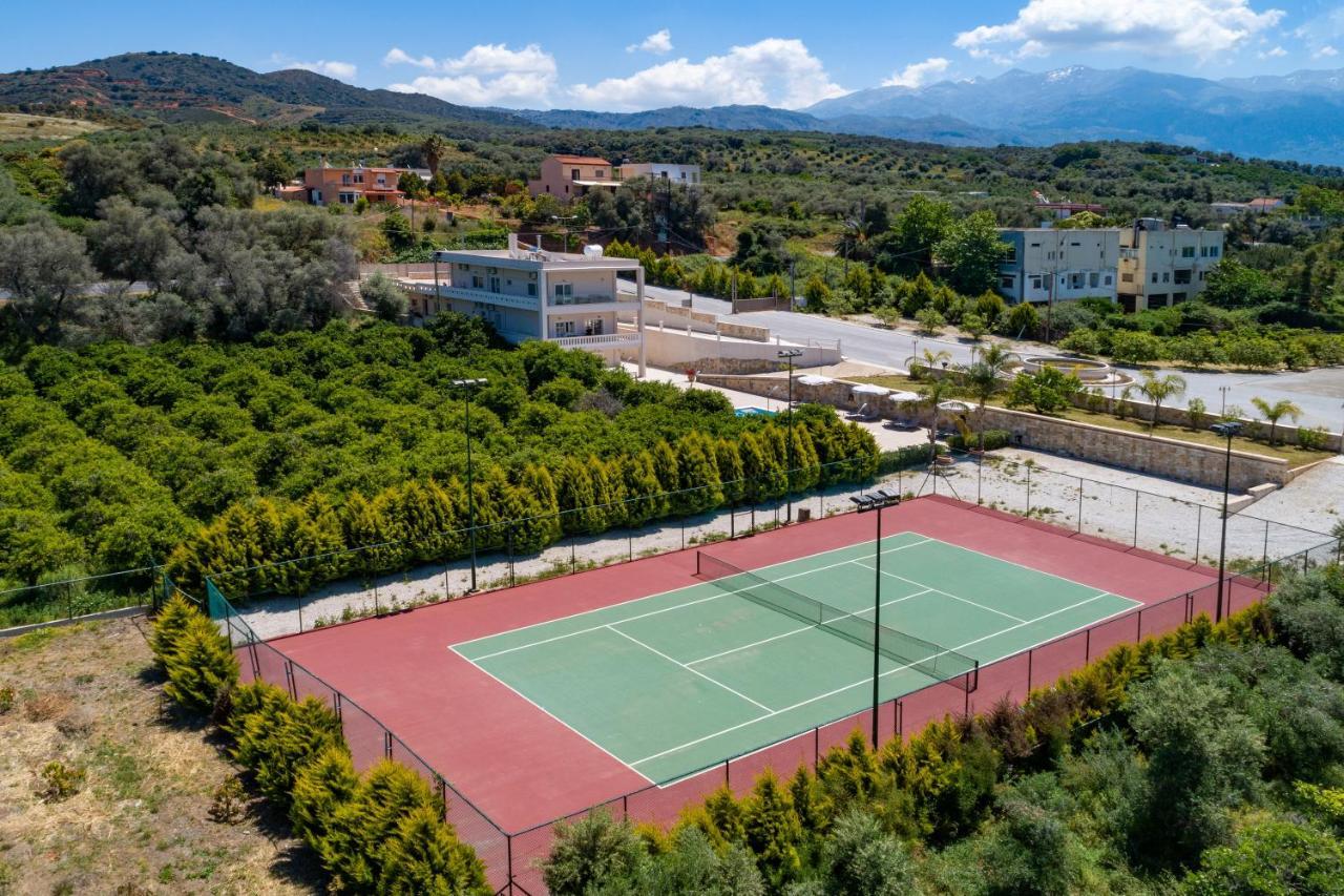 Queen Electra With Pool And Tennis Court Alikianos Extérieur photo