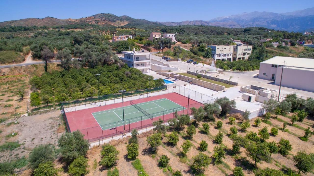 Queen Electra With Pool And Tennis Court Alikianos Extérieur photo